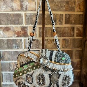 Embellished Beaded Women's Bag
